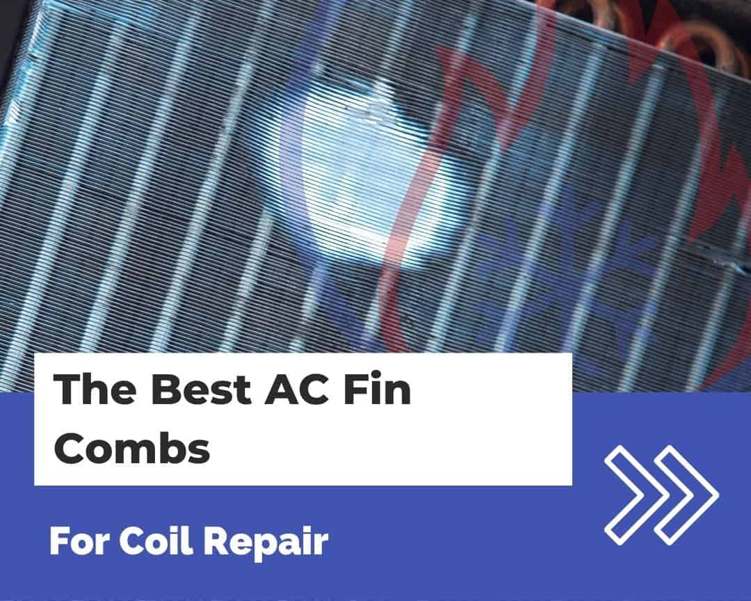 AC coil that needs a fin comb