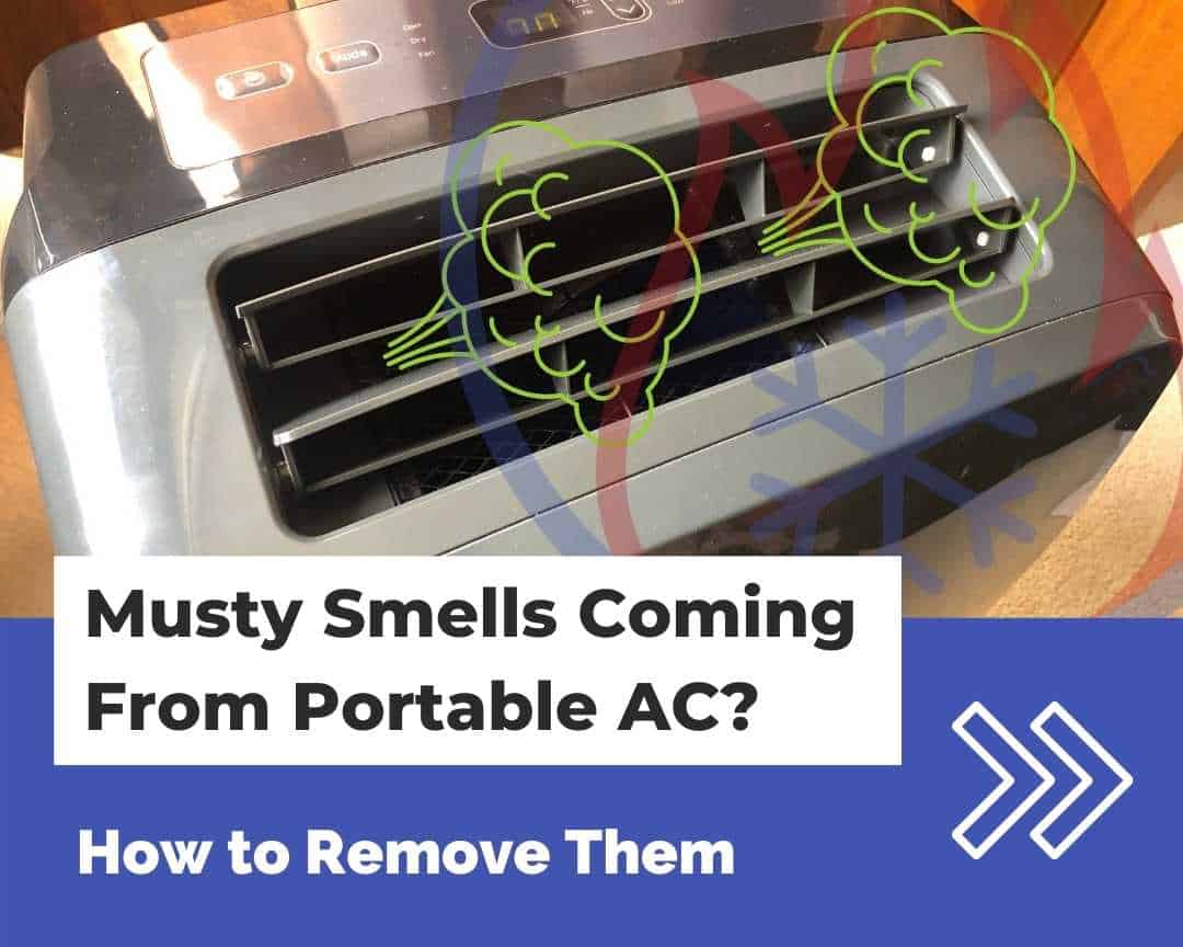 How to remove musty smells from your portable AC