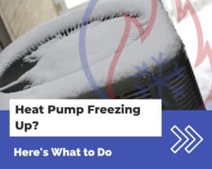 Heat pump freezing up