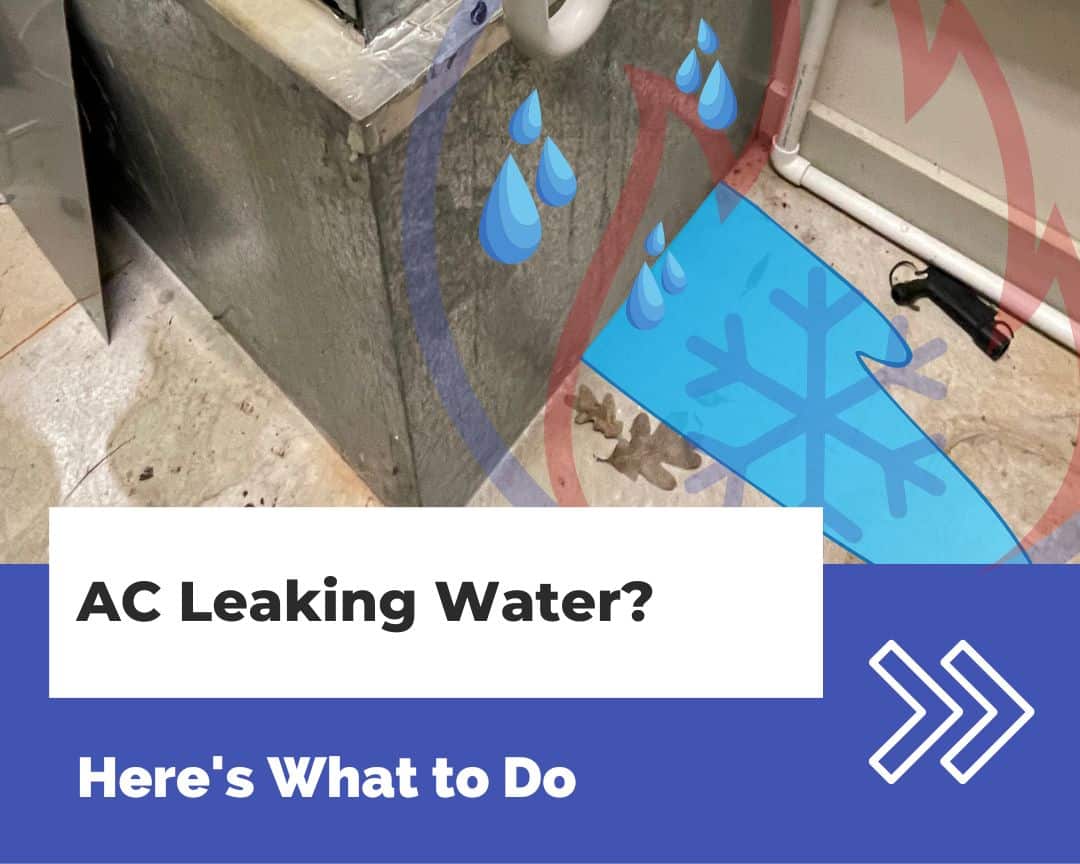 AC leaking water