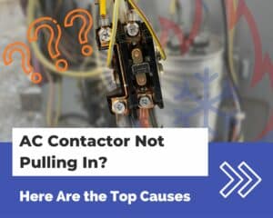 ac contactor not pulling in