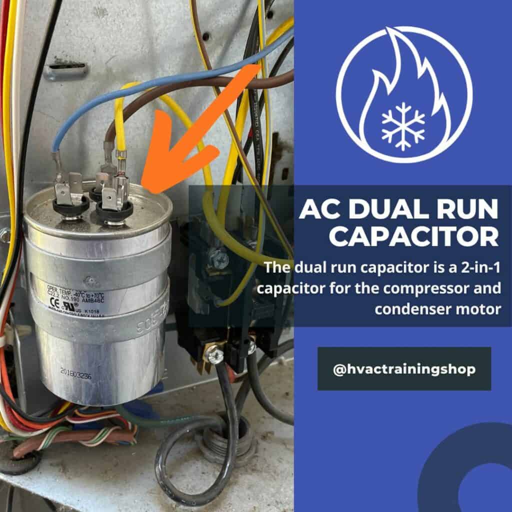 ac dual run capacitor