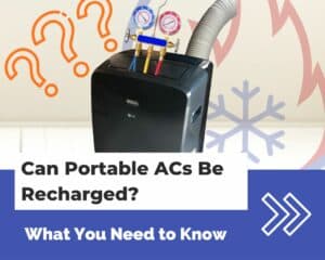 can portable air conditioners be recharged