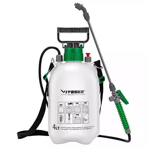 VIVOSUN 1 Gallon Pump Pressure Sprayer